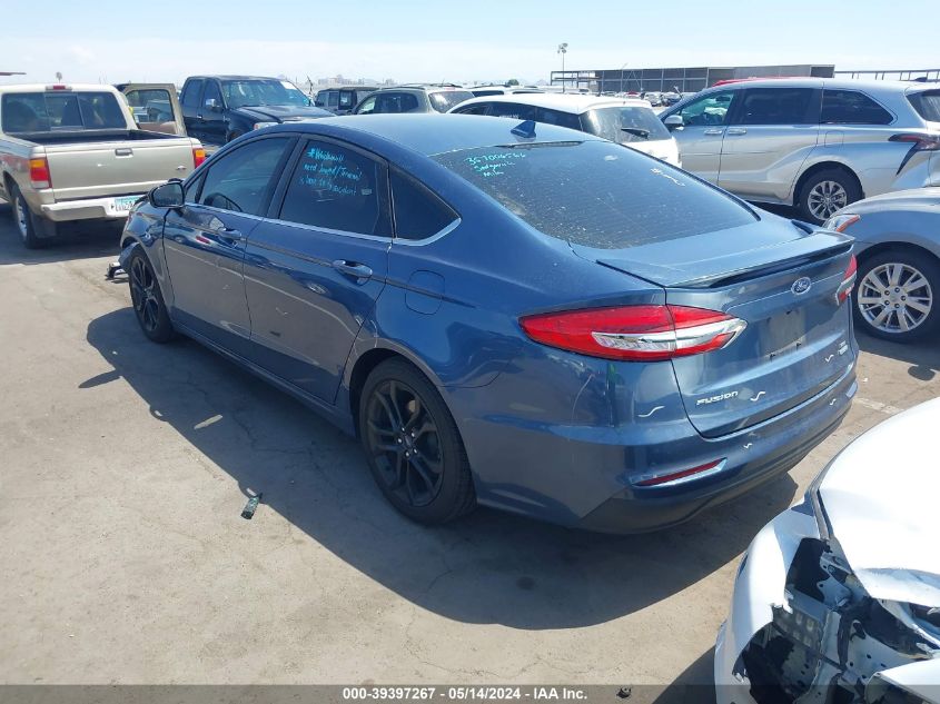 2019 Ford Fusion Se VIN: 3FA6P0HD4KR239816 Lot: 39397267