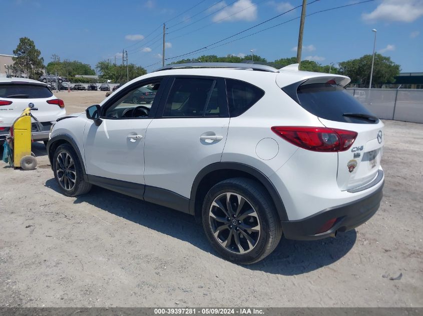 2016 Mazda Cx-5 Grand Touring VIN: JM3KE2DY0G0669585 Lot: 39397281