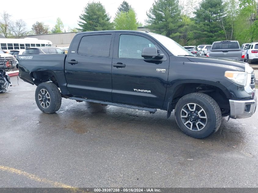 2014 Toyota Tundra Crewmax Sr5 VIN: 5TFDY5F11EX392895 Lot: 39397288