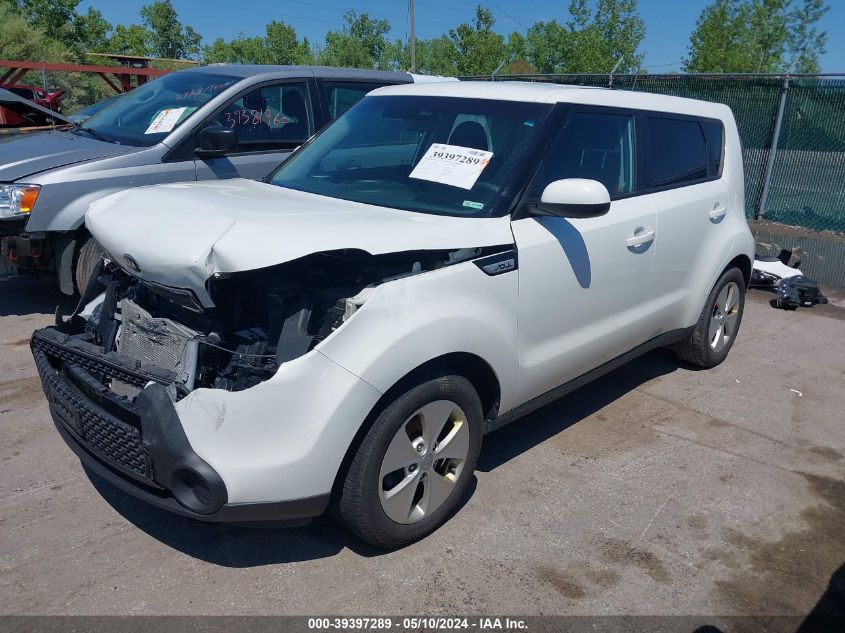 2016 Kia Soul VIN: KNDJN2A23G7407202 Lot: 39397289