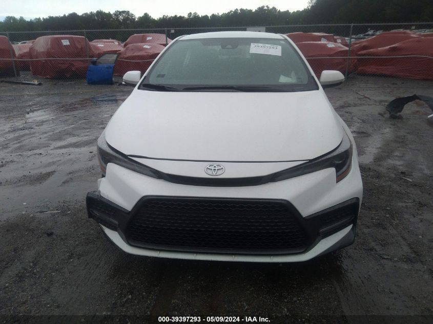 2021 Toyota Corolla Se VIN: 5YFS4MCE6MP093663 Lot: 39397293