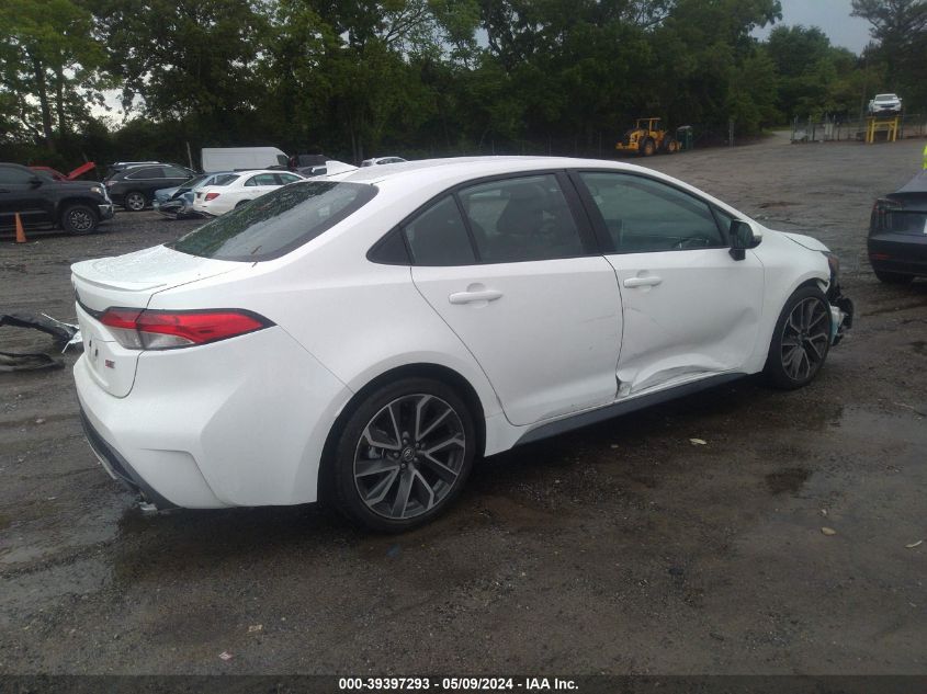 2021 Toyota Corolla Se VIN: 5YFS4MCE6MP093663 Lot: 39397293