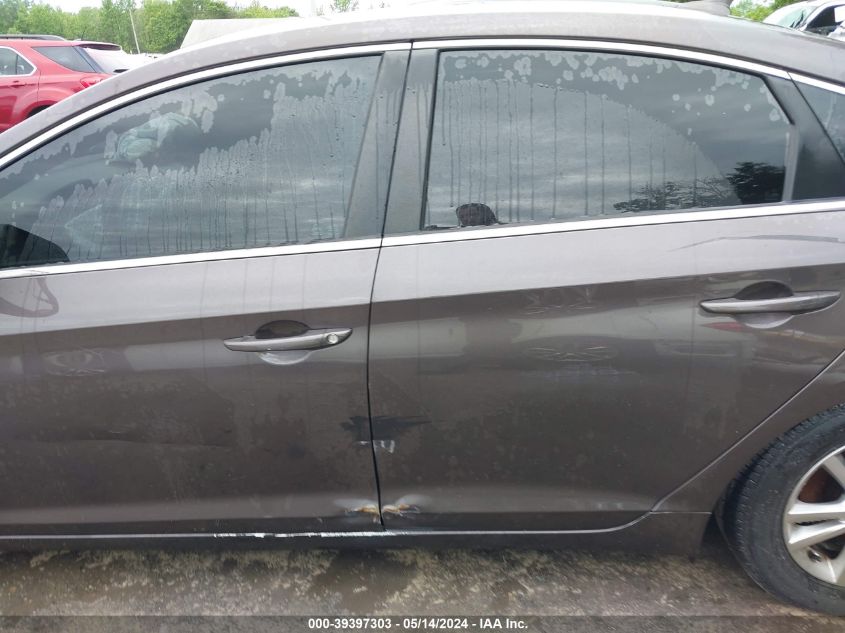 2017 Hyundai Sonata Se VIN: 5NPE24AF9HH540312 Lot: 39397303