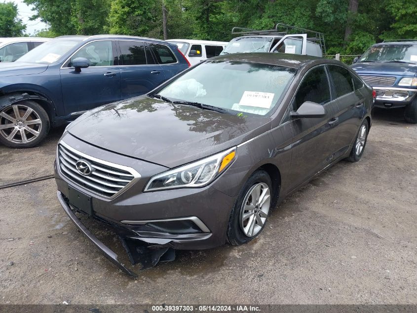 2017 HYUNDAI SONATA SE - 5NPE24AF9HH540312