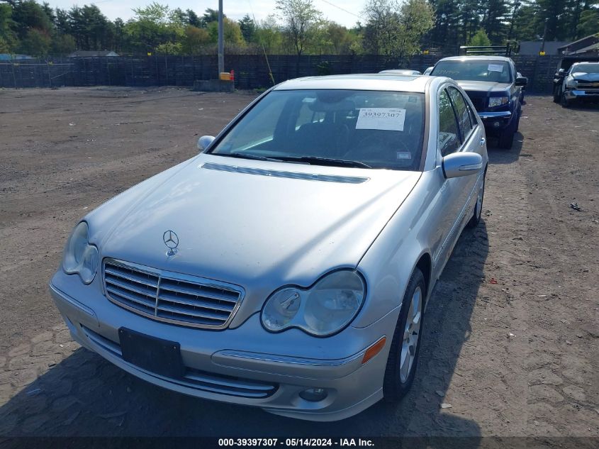 WDBRF92H17F895601 | 2007 MERCEDES-BENZ C 280