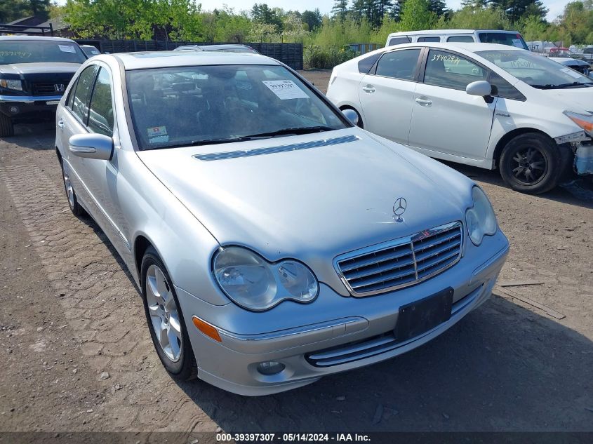 WDBRF92H17F895601 | 2007 MERCEDES-BENZ C 280