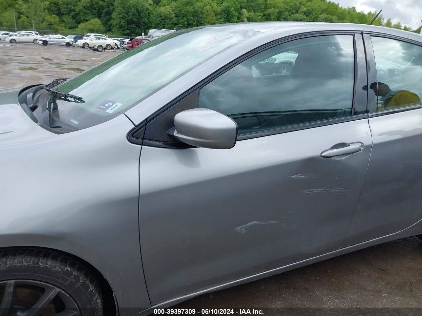 2016 Dodge Dart Se VIN: 1C3CDFAA3GD534001 Lot: 39397309