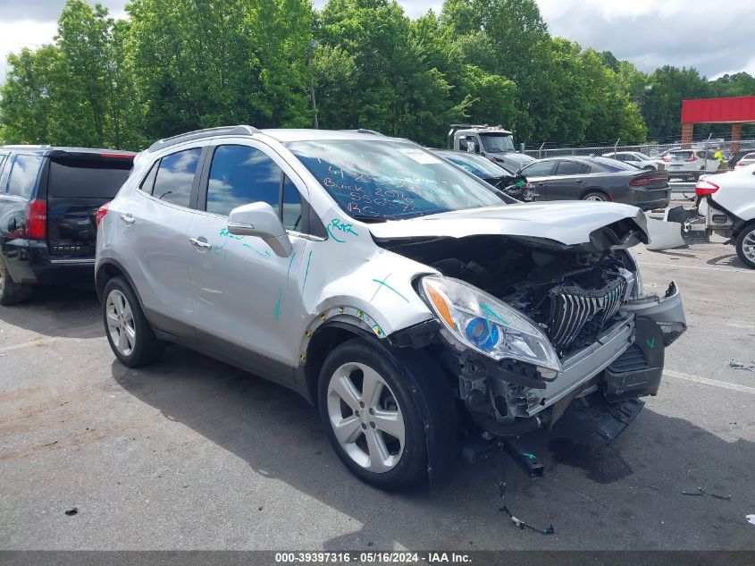 2016 Buick Encore VIN: KL4CJESB3GB556575 Lot: 39397316