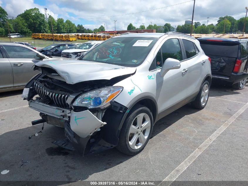 2016 Buick Encore VIN: KL4CJESB3GB556575 Lot: 39397316