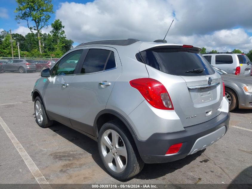 2016 Buick Encore VIN: KL4CJESB3GB556575 Lot: 39397316