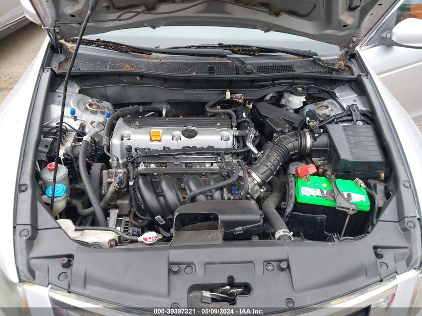 2010 Honda Accord 2.4 Lx VIN: 1HGCP2F39AA143001 Lot: 39397321