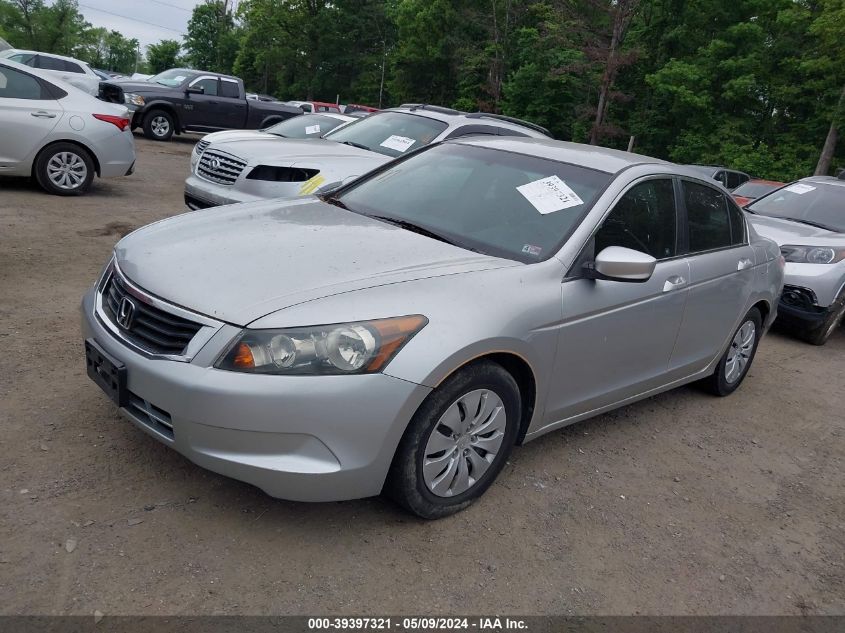 2010 Honda Accord 2.4 Lx VIN: 1HGCP2F39AA143001 Lot: 39397321