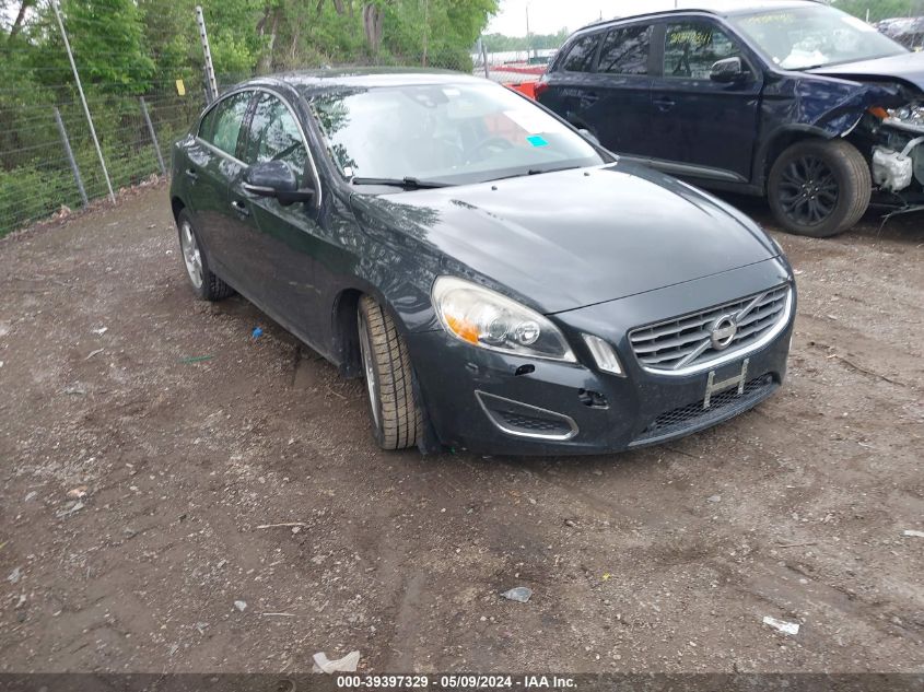 2013 Volvo S60 T5/T5 Platinum/T5 Premier/T5 Premier Plus VIN: YV1612FH7D2189945 Lot: 39397329