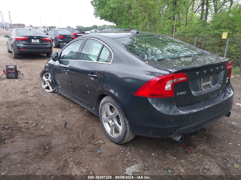 2013 Volvo S60 T5/T5 Platinum/T5 Premier/T5 Premier Plus VIN: YV1612FH7D2189945 Lot: 39397329