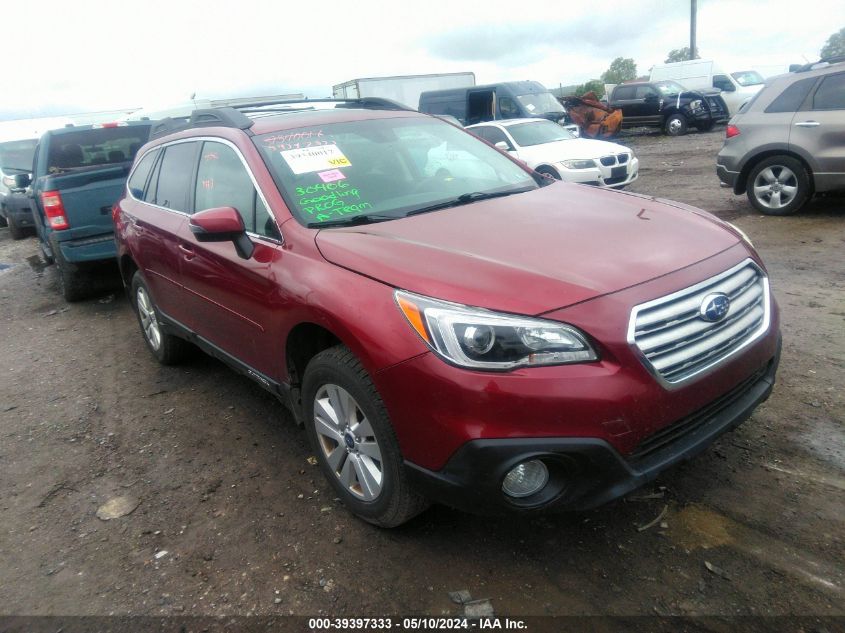 2017 Subaru Outback 2.5I Premium VIN: 4S4BSAHC2H3294692 Lot: 39397333