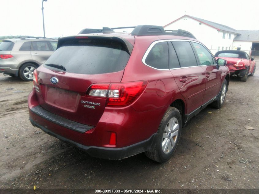 2017 Subaru Outback 2.5I Premium VIN: 4S4BSAHC2H3294692 Lot: 39397333