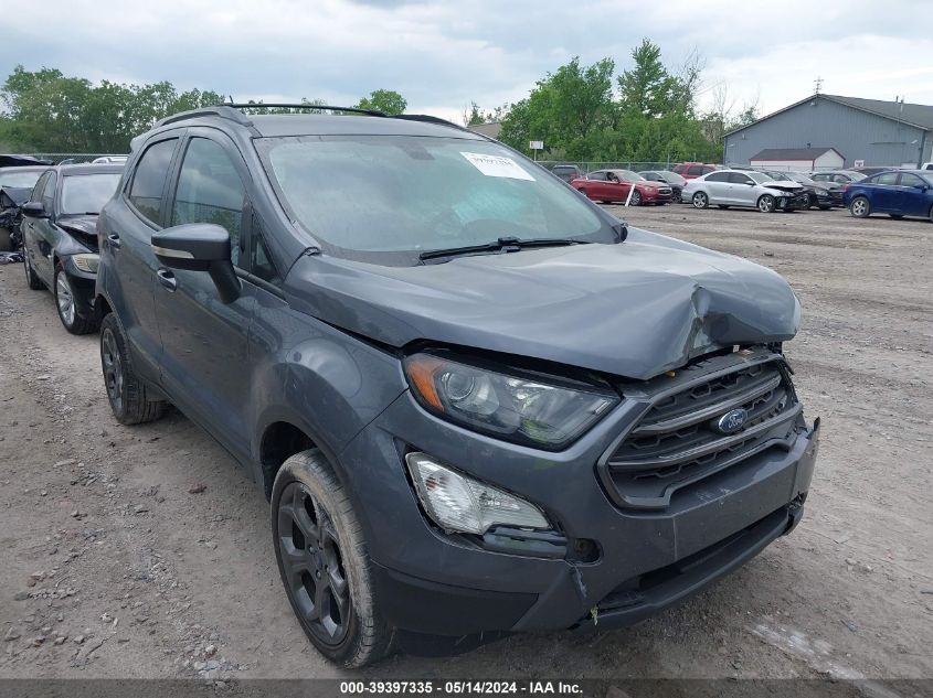 2018 Ford Ecosport Ses VIN: MAJ6P1CL5JC238711 Lot: 39397335