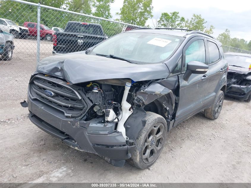 2018 Ford Ecosport Ses VIN: MAJ6P1CL5JC238711 Lot: 39397335