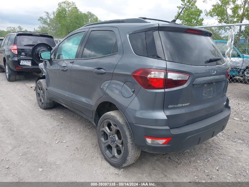 2018 Ford Ecosport Ses VIN: MAJ6P1CL5JC238711 Lot: 39397335