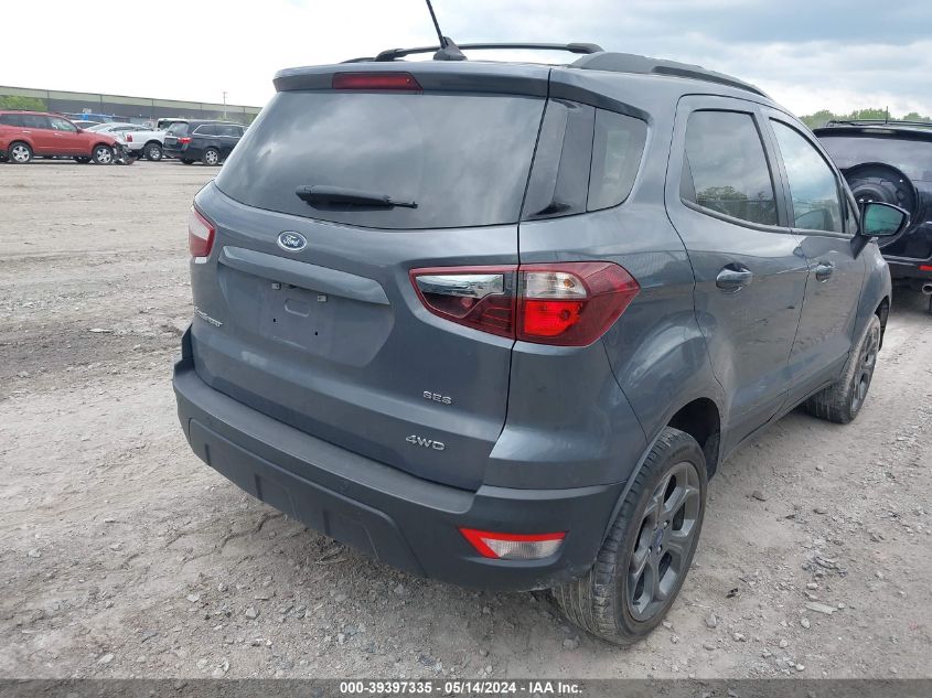 2018 Ford Ecosport Ses VIN: MAJ6P1CL5JC238711 Lot: 39397335