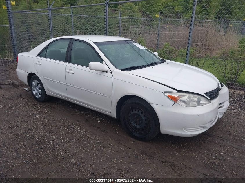 2003 Toyota Camry Le VIN: 4T1BE32K03U122179 Lot: 39397347