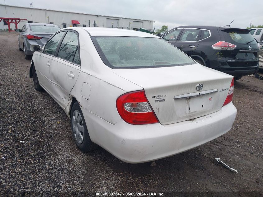 2003 Toyota Camry Le VIN: 4T1BE32K03U122179 Lot: 39397347