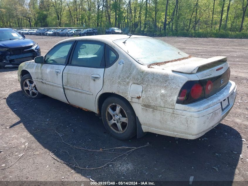 2004 Chevrolet Impala Ls VIN: 2G1WH52K249367100 Lot: 39397348