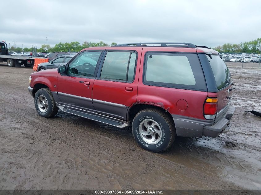 1997 Mercury Mountaineer VIN: 4M2DU55P5VUJ19133 Lot: 39397354