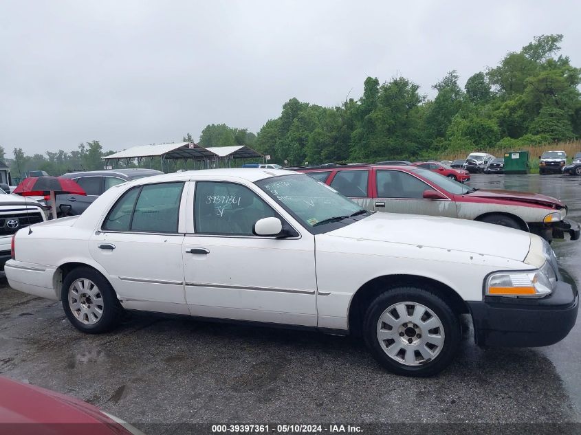 2005 Mercury Grand Marquis Ls/Lse VIN: 2MEFM75W85X669239 Lot: 39397361