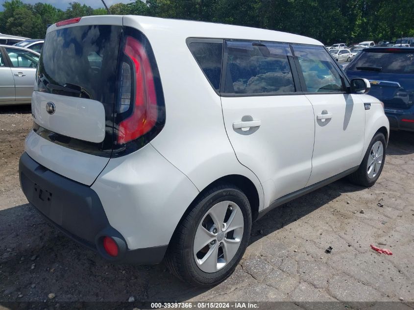 2016 Kia Soul VIN: KNDJN2A25G7400316 Lot: 39397366