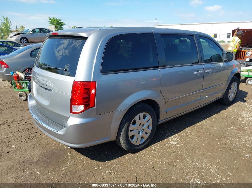 2016 Dodge Grand Caravan Se Plus VIN: 2C4RDGBG3GR236141 Lot: 39397371