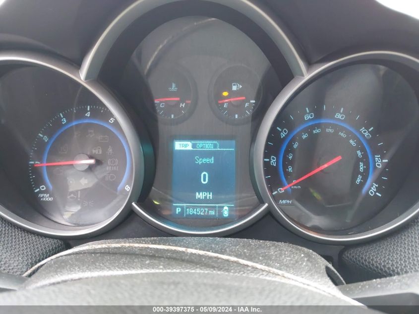 2015 Chevrolet Cruze 2Lt Auto VIN: 1G1PE5SB6F7276106 Lot: 39397375