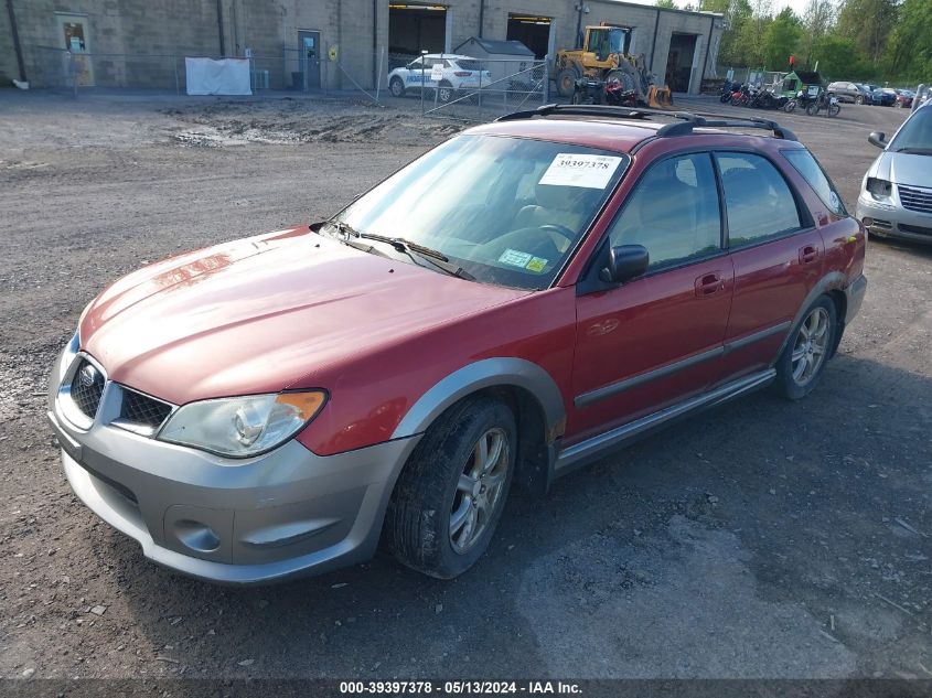 2007 Subaru Impreza Outback Sport VIN: JF1GG63667G814061 Lot: 39397378