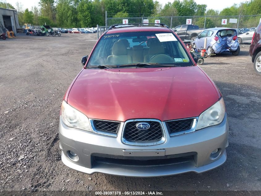 2007 Subaru Impreza Outback Sport VIN: JF1GG63667G814061 Lot: 39397378