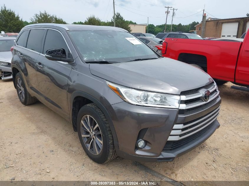 2017 Toyota Highlander Xle VIN: 5TDJZRFHXHS443308 Lot: 39397383