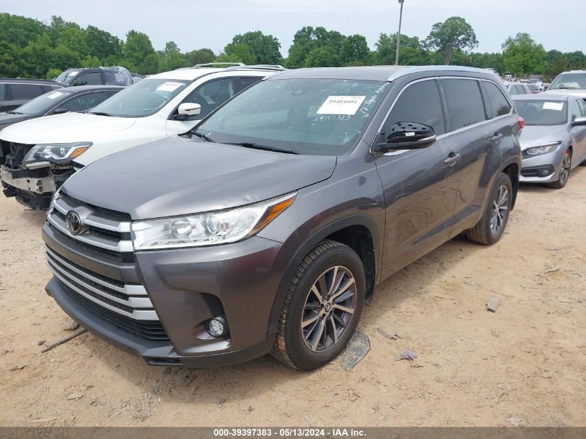 2017 Toyota Highlander Xle VIN: 5TDJZRFHXHS443308 Lot: 39397383