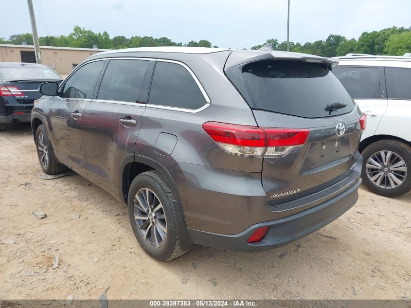 2017 Toyota Highlander Xle VIN: 5TDJZRFHXHS443308 Lot: 39397383