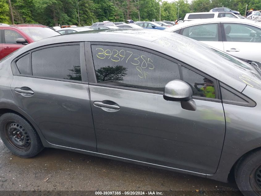 2012 Honda Civic Ex VIN: 19XFB2F87CE365672 Lot: 39397385