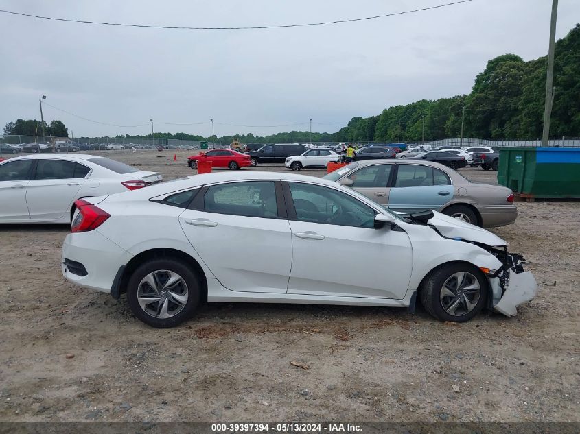 2019 Honda Civic Lx VIN: 2HGFC2F60KH562313 Lot: 39397394