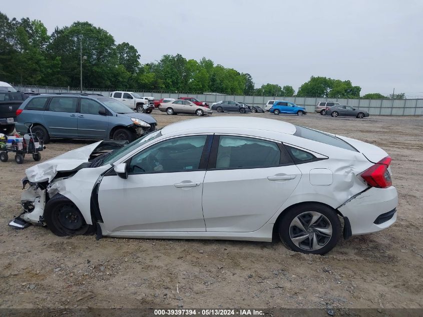 2019 Honda Civic Lx VIN: 2HGFC2F60KH562313 Lot: 39397394