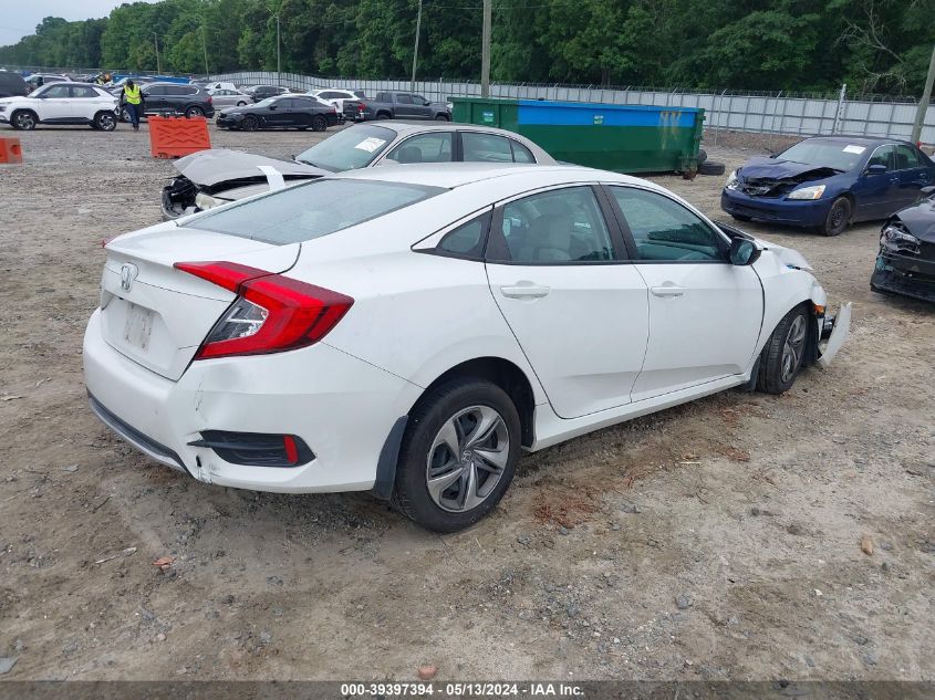 2019 Honda Civic Lx VIN: 2HGFC2F60KH562313 Lot: 39397394