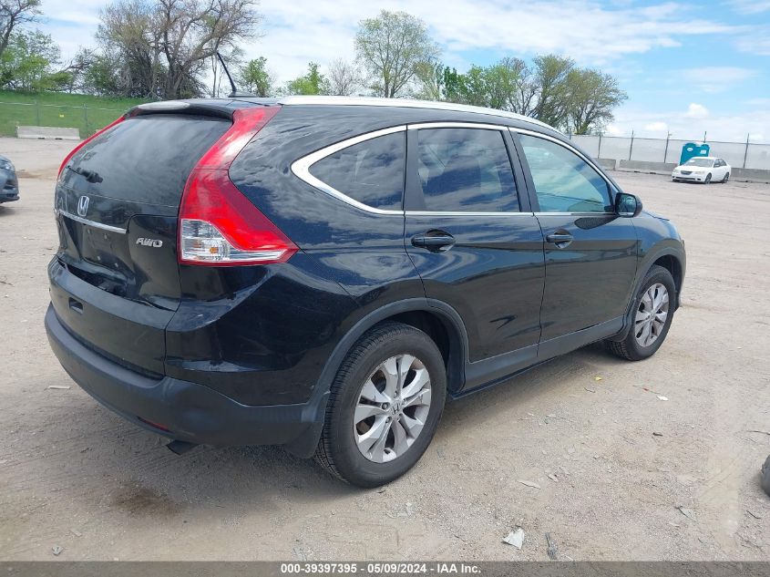 2014 Honda Cr-V Ex-L VIN: 2HKRM4H77EH616051 Lot: 39397395