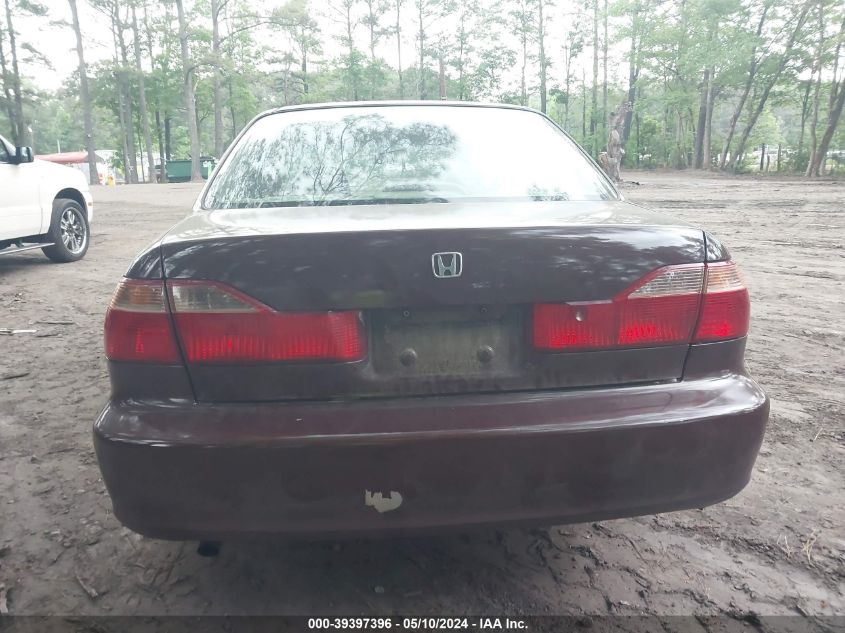 1999 Honda Accord Ex V6 VIN: 1HGCG1654XA039584 Lot: 39397396