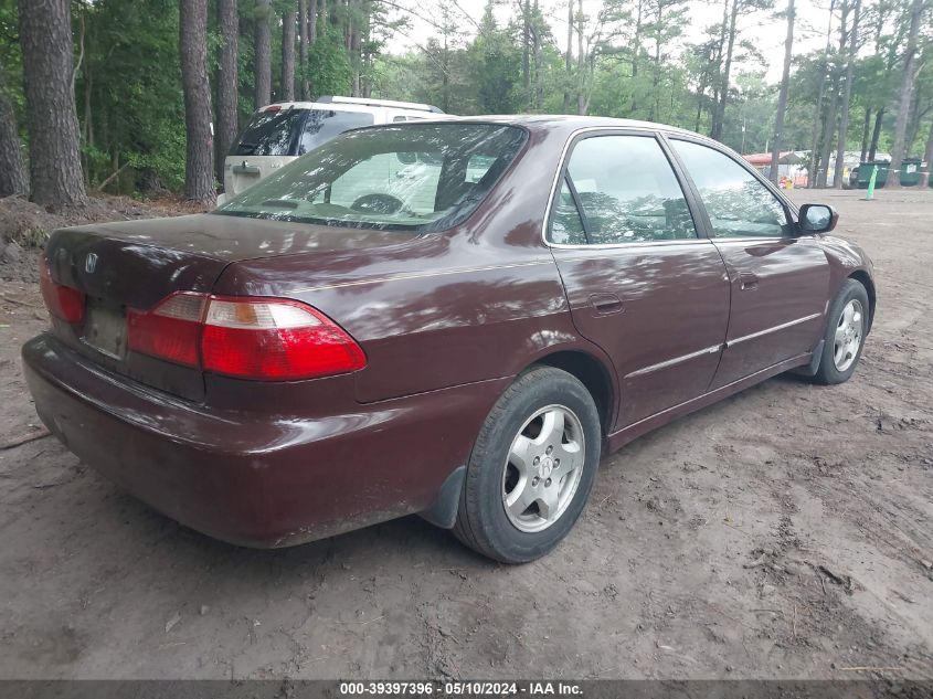 1999 Honda Accord Ex V6 VIN: 1HGCG1654XA039584 Lot: 39397396