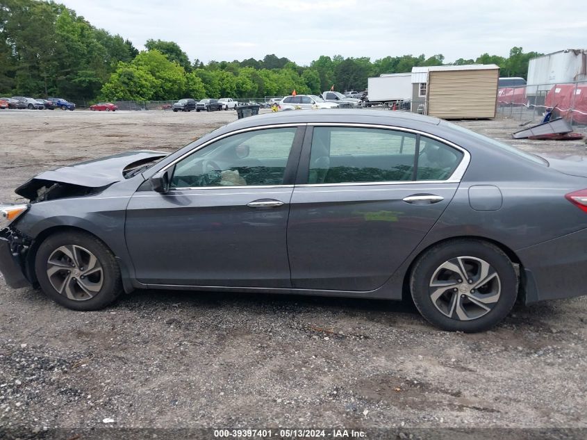 2017 Honda Accord Lx VIN: 1HGCR2F3XHA249056 Lot: 39397401