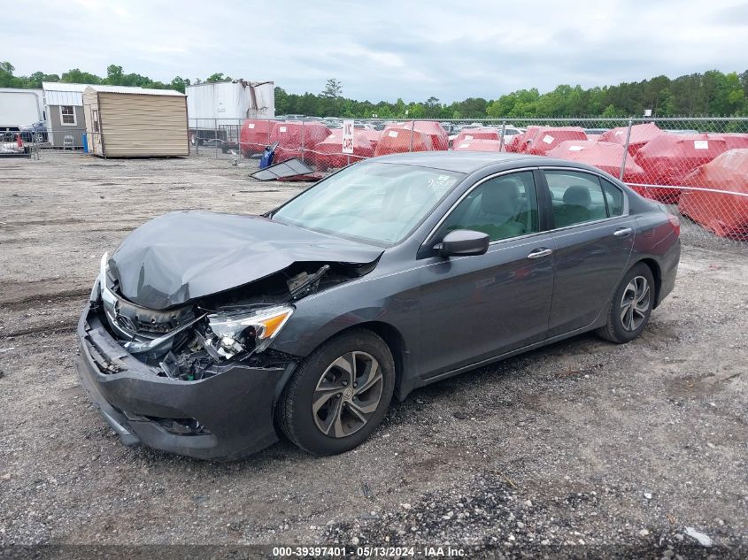 2017 Honda Accord Lx VIN: 1HGCR2F3XHA249056 Lot: 39397401