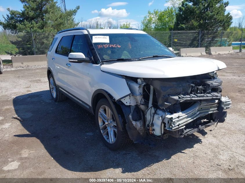 2017 Ford Explorer Limited VIN: 1FM5K7F87HGB50496 Lot: 39397406