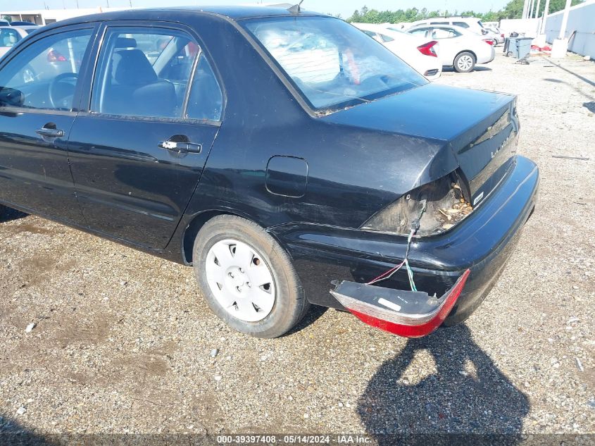 2003 Mitsubishi Lancer Es VIN: JA3AJ26E43U042750 Lot: 39397408