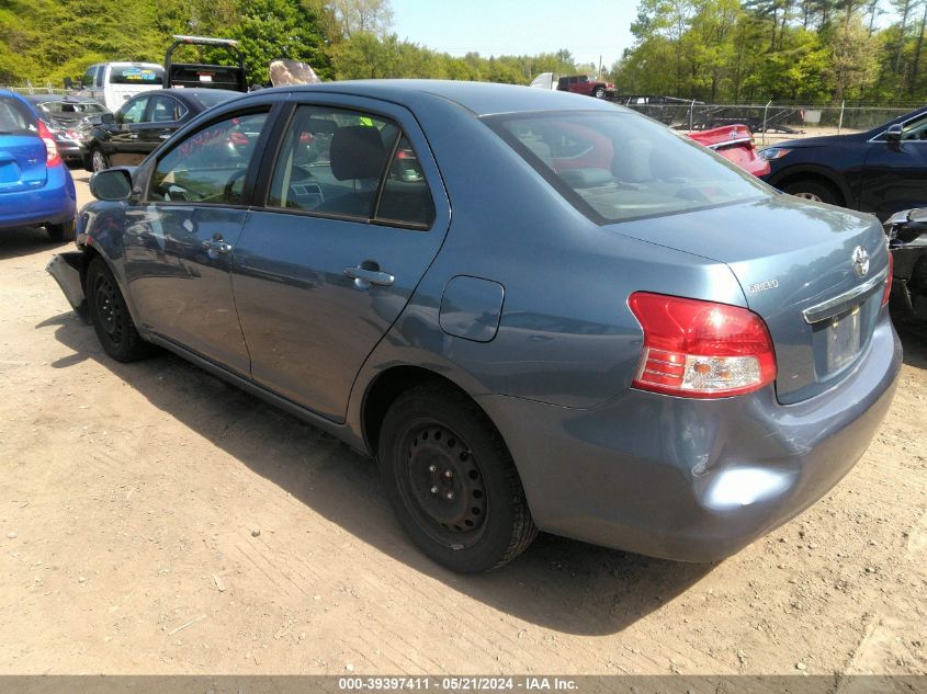 2012 Toyota Yaris VIN: JTDBT4K3XCL011105 Lot: 39397411