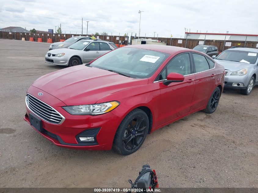 2020 Ford Fusion Se VIN: 3FA6P0HDXLR130097 Lot: 39397419